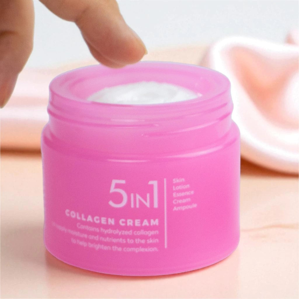 Crema Facial Hidratante con Colágeno 5 en 1 Collagen Powerful Moisturizer PRETTYSKIN - 50ml