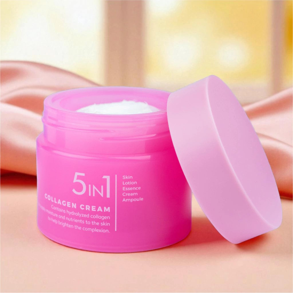 Crema Facial Hidratante con Colágeno 5 en 1 Collagen Powerful Moisturizer PRETTYSKIN - 50ml