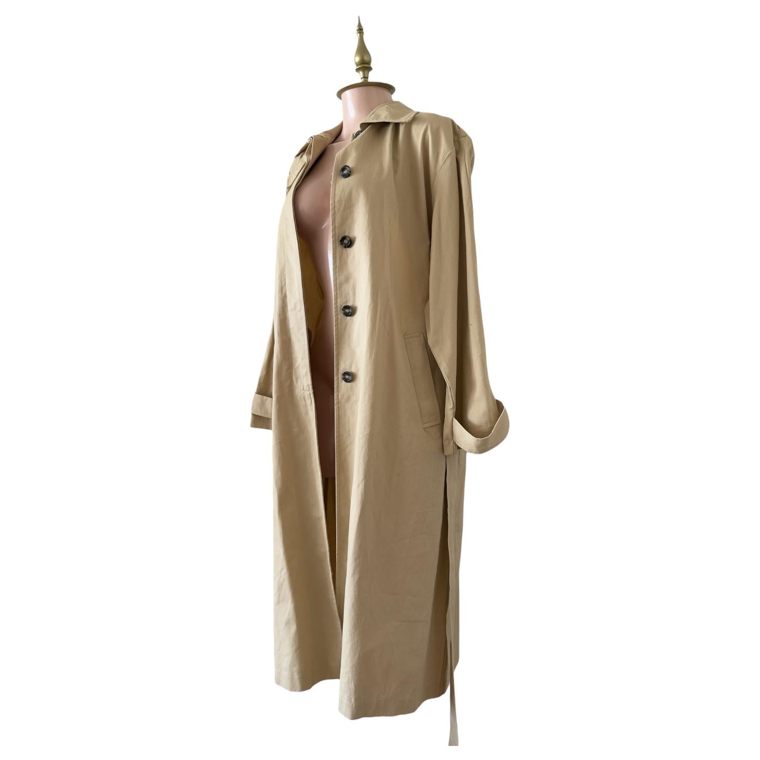 Gabardina Clásica Beige - H&M Talla M