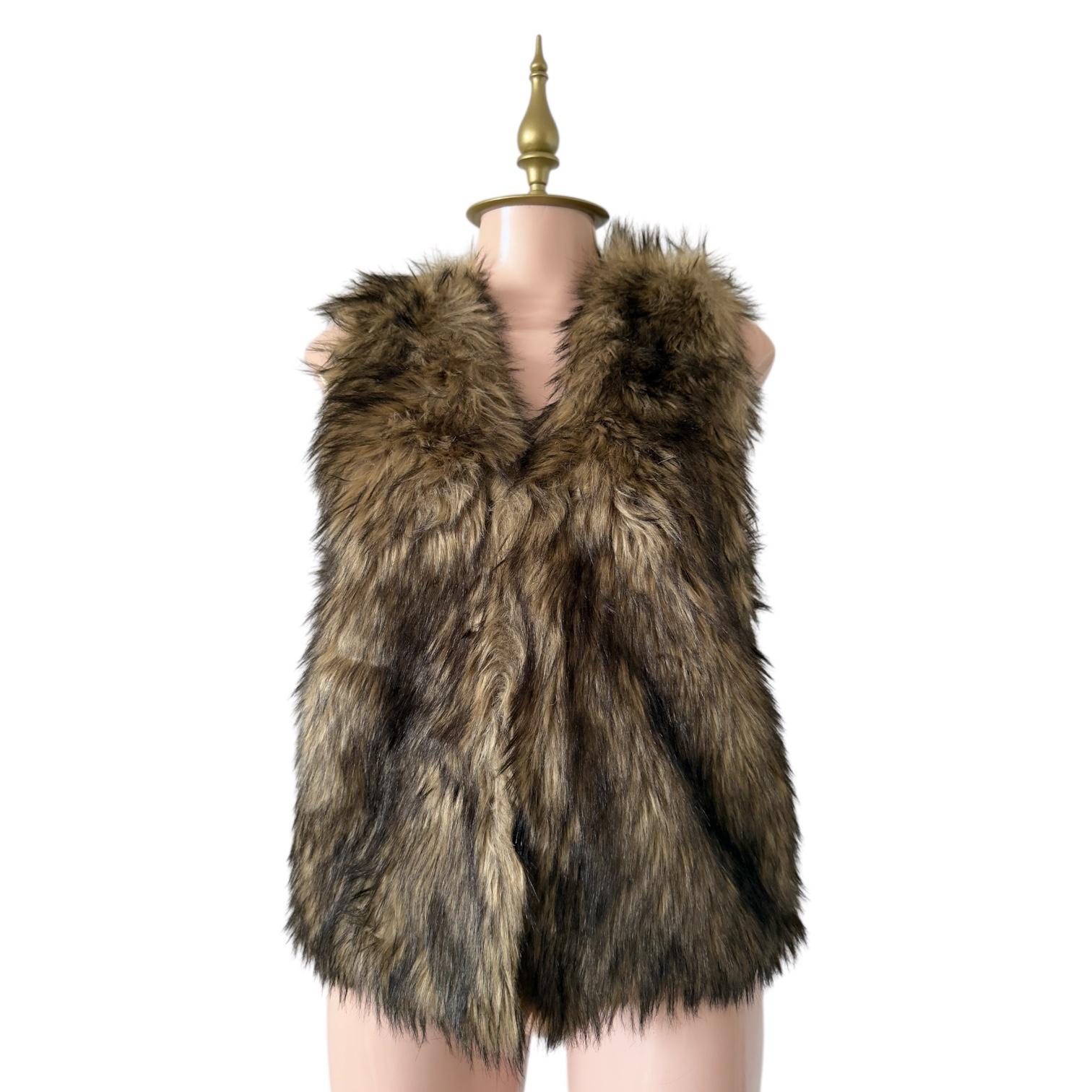 Chaleco de Peluche Café - H&M - DIVIDED