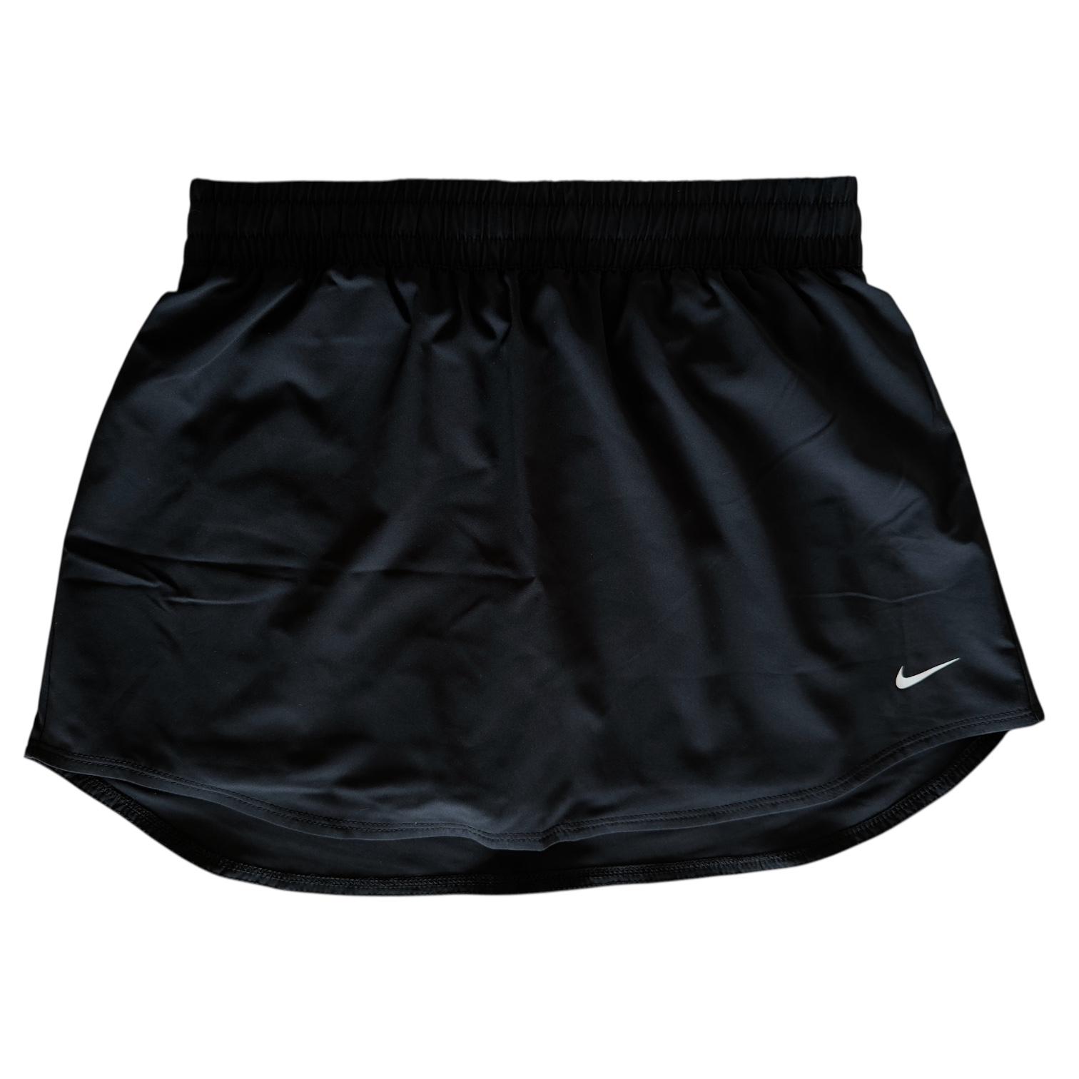 Falda-Short Deportivo Nike One Dri-FIT Ultra Skirt Negro con Short Integrado y Tecnología Dri-FIT - Talla S