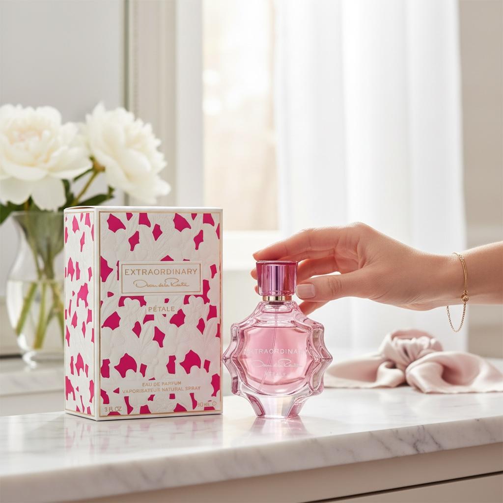 Perfume Extraordinary Pétale Eau de Parfum Floral Femenino OSCAR DE LA RENTA 90ml